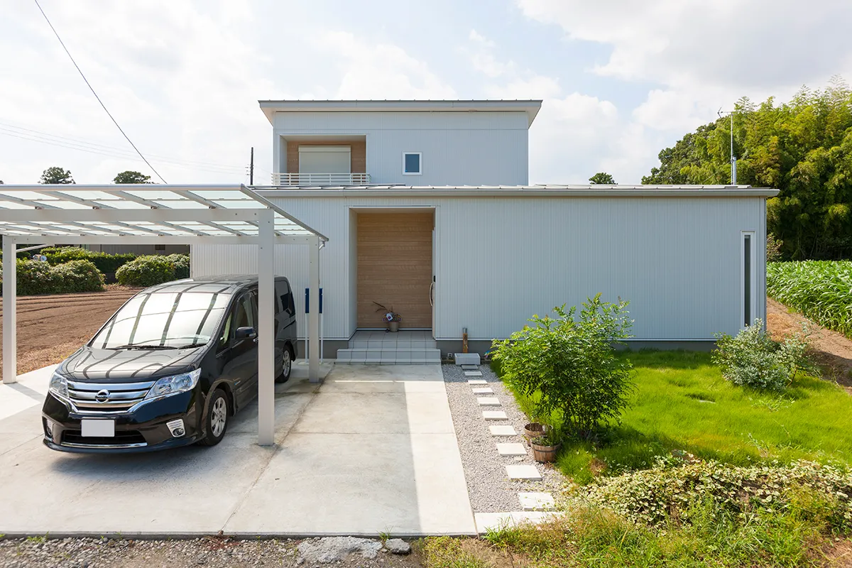 
                            眺望豊かな子育てスタイリッシュハウス                          