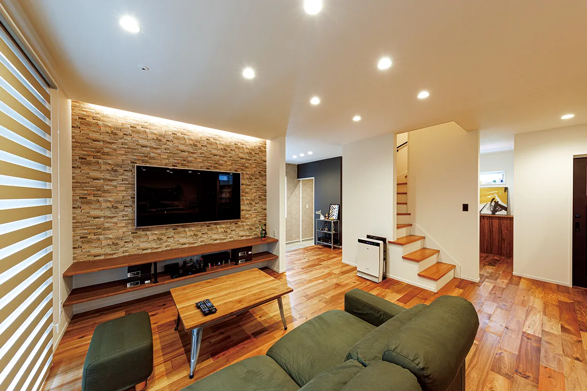 趣味を極めるスタイリッシュハウス