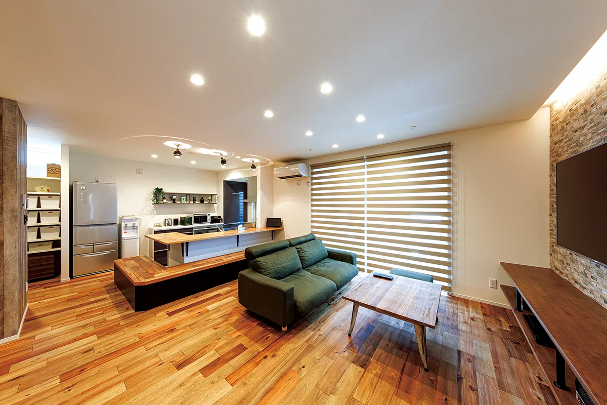 趣味を極めるスタイリッシュハウス